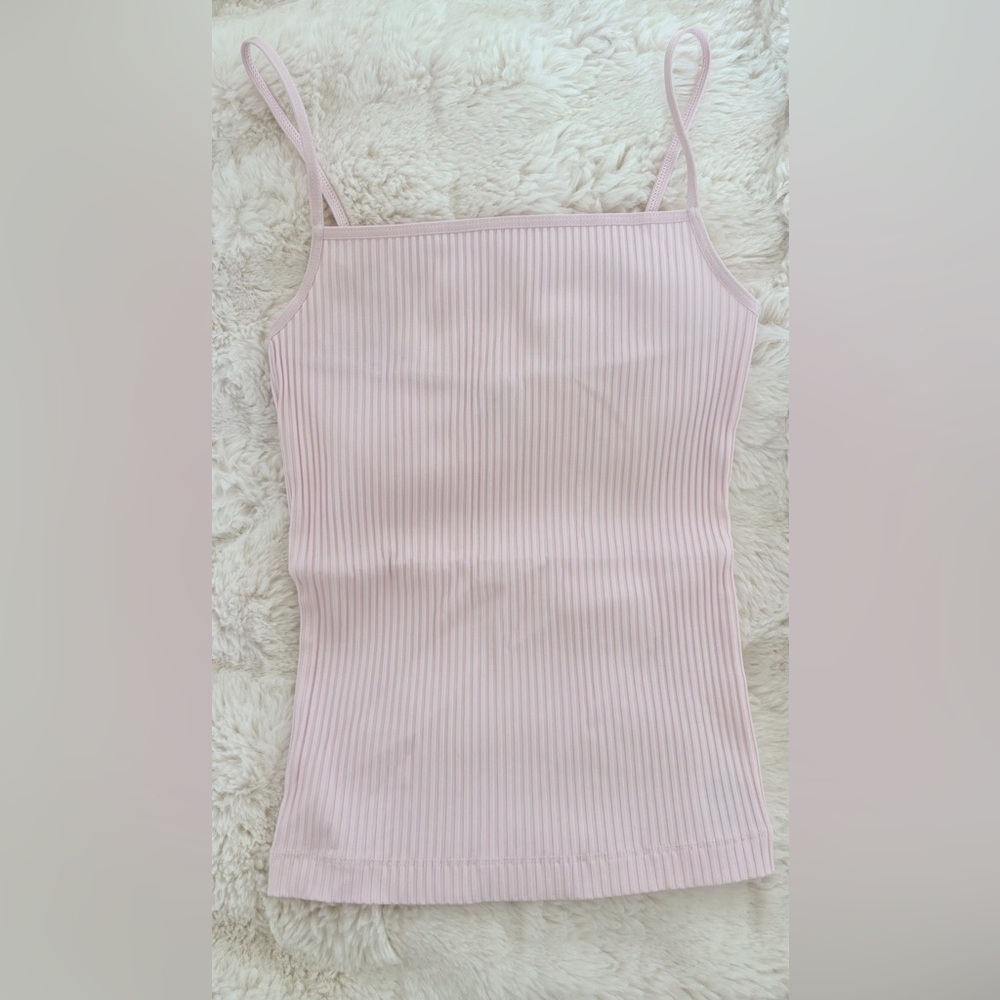 Wilfred Light Pink Ribbed Camisole XS *LNWOT*